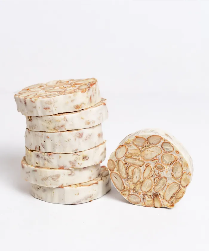 Friese Woudboon Tempeh van Fruitslagers – tempeh van lokaal geteelde Friese Woudbonen
