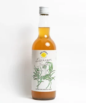 Estragon Sour – alcoholvrije aperitief siroop met dragon, onrijpe druiven en azijn