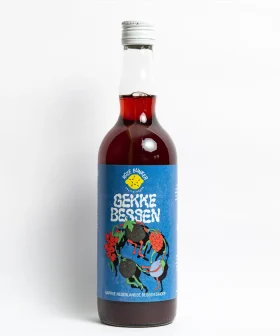 Gekke Bessen van Roze Bunker – Nederlandse bessen siroop van geredde lokale bessen