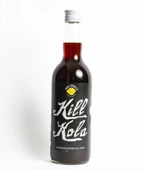 Kill Kola van Roze Bunker – kruidige kola siroop gemaakt van reststromen