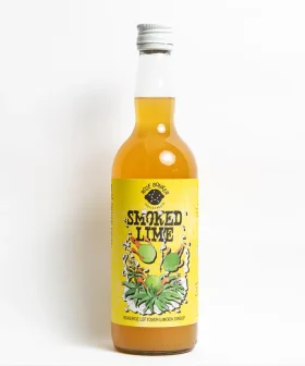 Smoked Lime van Roze Bunker – rokerige limoensiroop van geredde limoenen