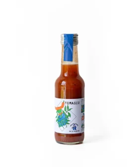 Tomasco van Fruitslagers – Nederlandse hot sauce met chipotle, gefermenteerde tomaat en dulse