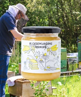 Bloesemjagers Honing van Fruitslagers – voorjaarshoning van Landgoed Fruitslagers